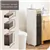 4-Tier Bathroom Storage Cabinet with Toilet Roll Holder