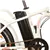 Vélo électrique pliable DJ 500W 48V 13Ah MARQUE CANADIENNE - Blanc