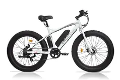 Emmo 26inch Fat Tire All Terrain Electric Bike - PathFinder - White - Click for more details