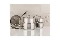 Meyer SuperSteel Tri-Ply 10pc Cookware Set - Click for more details