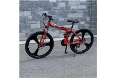 Ride On Foldable Bicycle Red - Click for more details