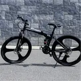 Ride On Foldable Bicycle Black - Click for more details