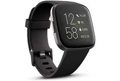 Fitbit Versa 2 Health &amp; Fitness Smartwatch Black - Click for more details
