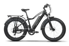 Emmo 26inch Fat Tire All-Terrain E-Bike -Cruiser -48V Li-Ion - Black - Click for more details