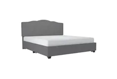 Diana-78&#39;&#39; Bed-Grey - Click for more details