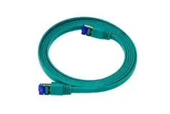 24 Pack QualGear CAT7 S/FTP Ethernet Cable Length 6 feet 26 AWG Green - Click for more details