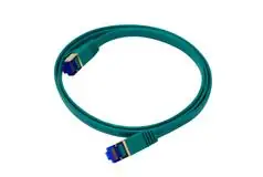 24 Pack QualGear CAT7 S/FTP Ethernet Cable Length 3 feet 26 AWG Green - Click for more details