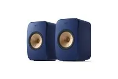 KEF LSX II Wireless all-in-one HiFi Speakers (Set of 2, Cobalt Blue) - Click for more details