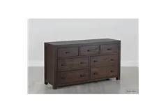 Rustic Classics Whistler Brown Reclaimed Wood 7 Drawer Dresser - Click for more details
