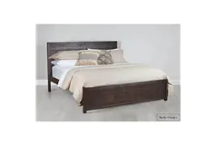 Rustic Classics Whistler Queen Brown Reclaimed Wood Platform Bed - Click for more details
