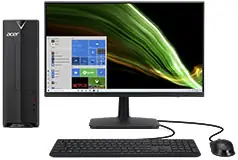 Acer Aspire i3-10105 Desktop & Acer 23.8" Monitor Bundle