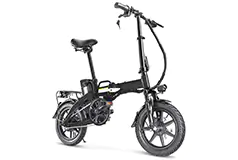 XPRIT 14” Foldable Electric Bike in Black - Click for more details