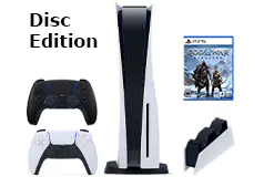 PlayStation 5 Disc Edition Gaming Bundle - Click for more details