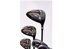 AV8 Golf Men Right Hand Graphite/Steel Golf Club Set R Flex + 1 inch - Click for more details