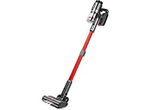 Eioeir Cordless Stick Vacuum Cleaner - Red - Click for more details