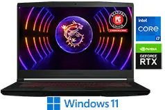 MSI Thin GF63 15.6” RTX 4050 Gaming Laptop (i7-12650H/16GB/512GB/Win 11H) - Click for more details