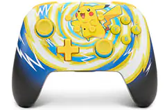 PowerA Enhanced Wireless Controller for Nintendo Switch - Pok&#233;mon Pikachu Vortex - Click for more details