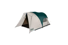 Coleman - 4-Person Cabin Tent with Screened Porch - Evergreen - Click for more details