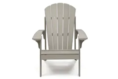 Tanfly - Adirondack Chair - Light Gray - Click for more details