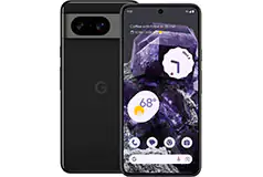 Google Pixel 8 6.2” 128GB (Unlocked) - Obsidian Black (Google Tensor G3/8GB/128GB/Android) - Click for more details