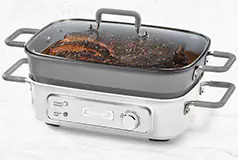 Cuisinart Stack5 Multifunctional Grill with Glass Lid - Click for more details
