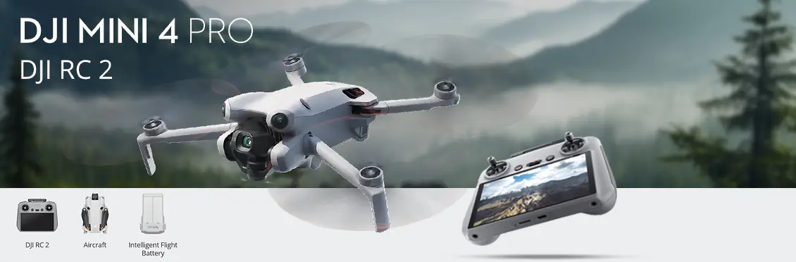 DJI Mini 4 Pro Drone (with DJI RC 2)  - Click for more details