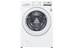 LG 5.2 cu. ft. Ultra Large Front Load Washer - White - Click for more details