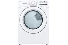 LG 7.4 cu. ft. Ultra Large Capacity Electric Dryer - White - Click for more details