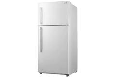 Insignia 30&#39; 18 Cu. Ft. Top Freezer Refrigerator w/ LED Lighting -Whit - Click for more details