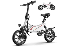 Gyrocopters Frost Electric City Bike  350 W Motor  14-inch Tires  S - Click for more details