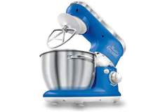 Sencor STM3622BL 6 Speed Stand Mixer with Pouring Shield, Blue