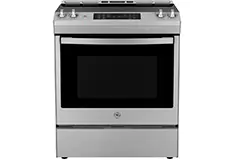 GE 30” Slide-In Electric Convection Range - Stainless Steel - Click for more details