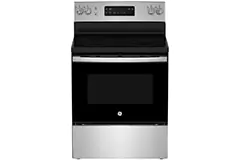 GE 5.0 cu.ft. Free Standing Electric Self Cleaning Range - Stainless Steel - Click for more details