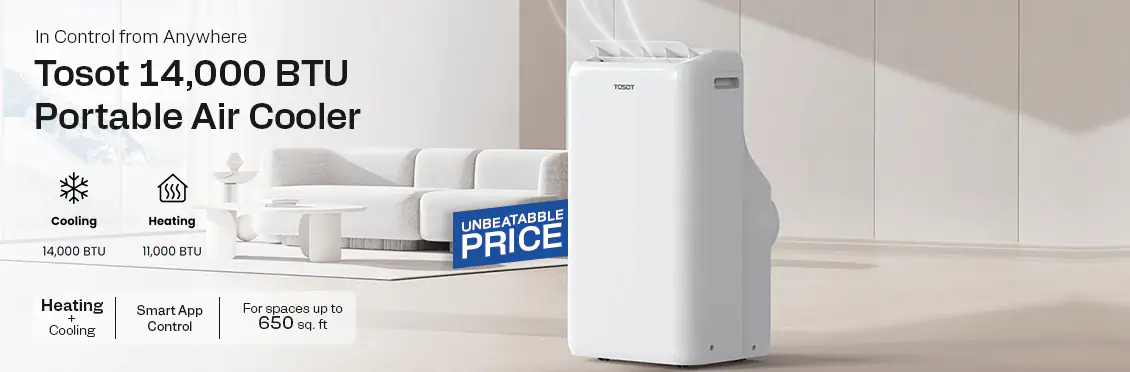 Tosot 14,000 BTU Portable Air Conditioner  - Click for more details