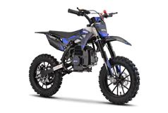MotoTec Thunder 50cc Kids Gas Dirt Bike 2-Stroke Blue - Click for more details