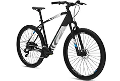 Blutron Step-Over Front Suspension All-Road E-Bike - Midnight Black - Click for more details