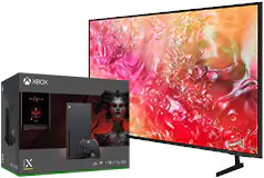 Samsung 65” 4K UHD Smart TV (2024 Model) &amp; Xbox Series X 1TB Diablo&#174; IV Bundle - Click for more details