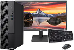 Asus i7-12700 Desktop Tower + LG 21.45” Full HD Display with AMD FreeSync Bundle - Click for more details