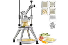 Commercial Vegetable Chopper with 4 Blades - Click for more details