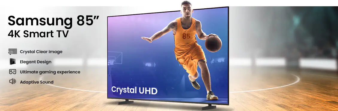 Samsung 85” U8000F Class Crystal UHD 4K Smart TV  - Click for more details