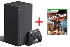 Xbox Series X 1TB Star Wars Outlaws Gaming Bundle - Click for more details