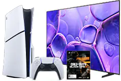 Samsung 65” UHD 4K Smart TV (2025) &amp; PlayStation 5 Slim Disc Call of Duty Bundle - Click for more details