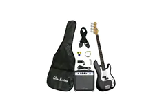Glen Burton USA Solid Body 4 String Electric Bass Guitar Combo Package
