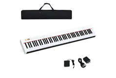 88 Key Portable Weighted Digital Piano with Bluetooth - Click for more details