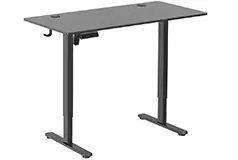 TygerClaw 42 inch Two Stage Column Sit Stand Desk in Black - Click for more details