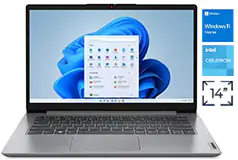Lenovo IdeaPad 14” Celeron N4500 - Gray (4GB/128GB/Win 11H) - Click for more details