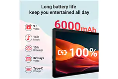 10.1Inch Android 14 Tablet PC with 6GB RAM 128GB ROM Octa Core WiFi Ca - Click for more details