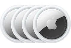Apple AirTag Tracker 4Pack - White - Click for more details