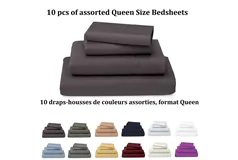 Gifting Item - 10 pcs King Size Bedsheets (rivals Egyptian cotton) - Click for more details