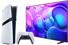 Samsung 65” QLED Q6F 4K Smart TV & PlayStation 5 Pro Bundle  - Click for more details